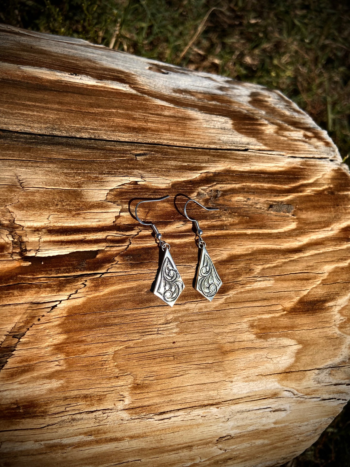 Floral Teardrop Earrings