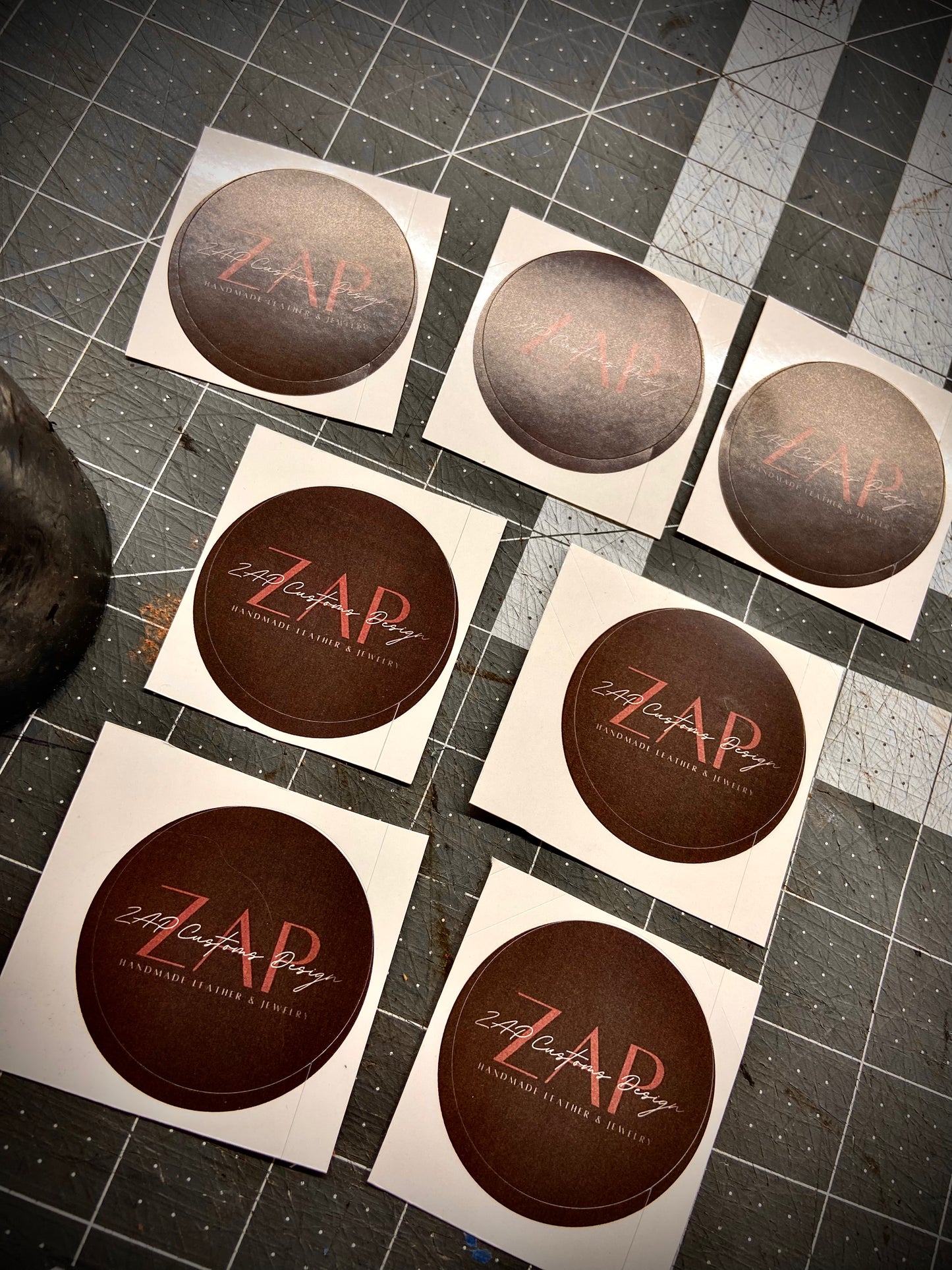 ZAP Customs Design Sticker