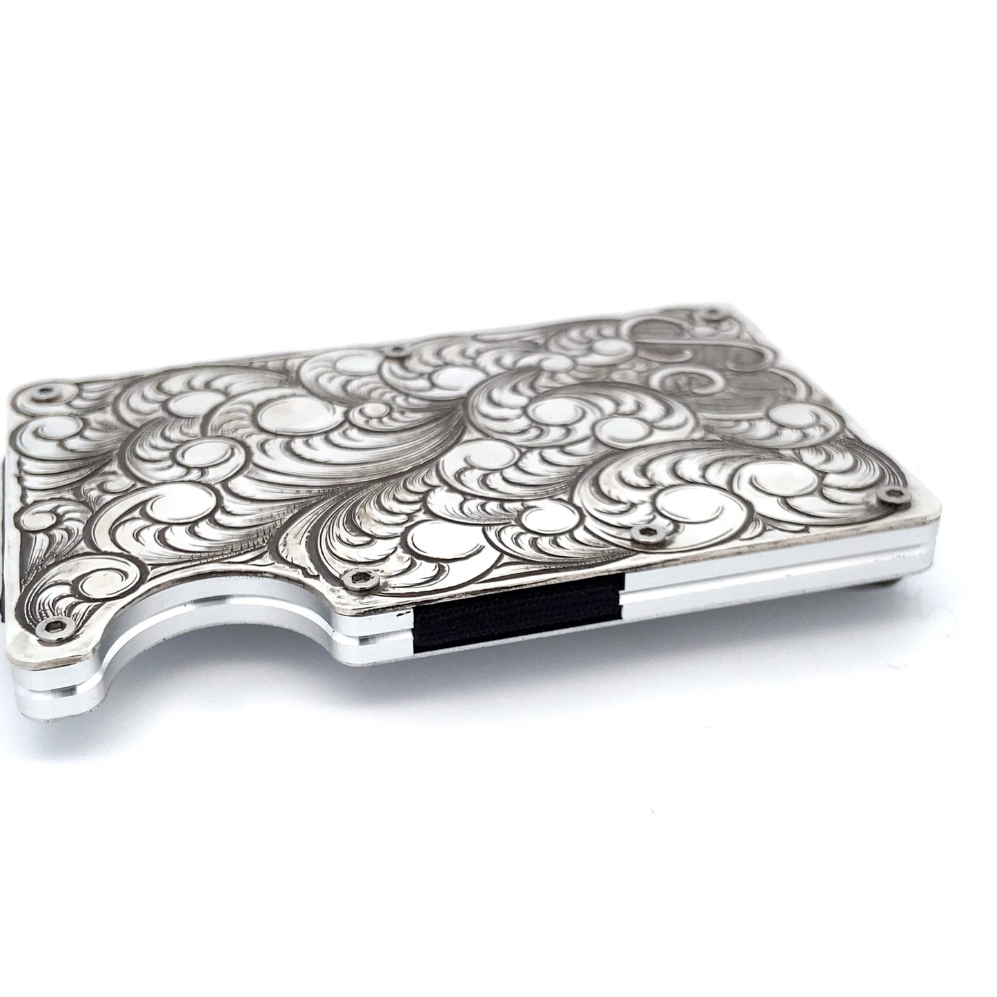 Silver Money Clip Wallet