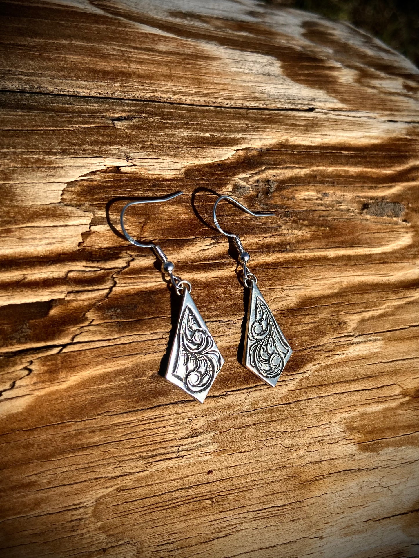 Floral Teardrop Earrings