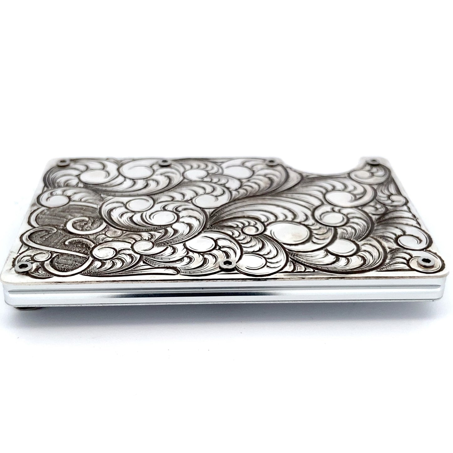 Silver Money Clip Wallet
