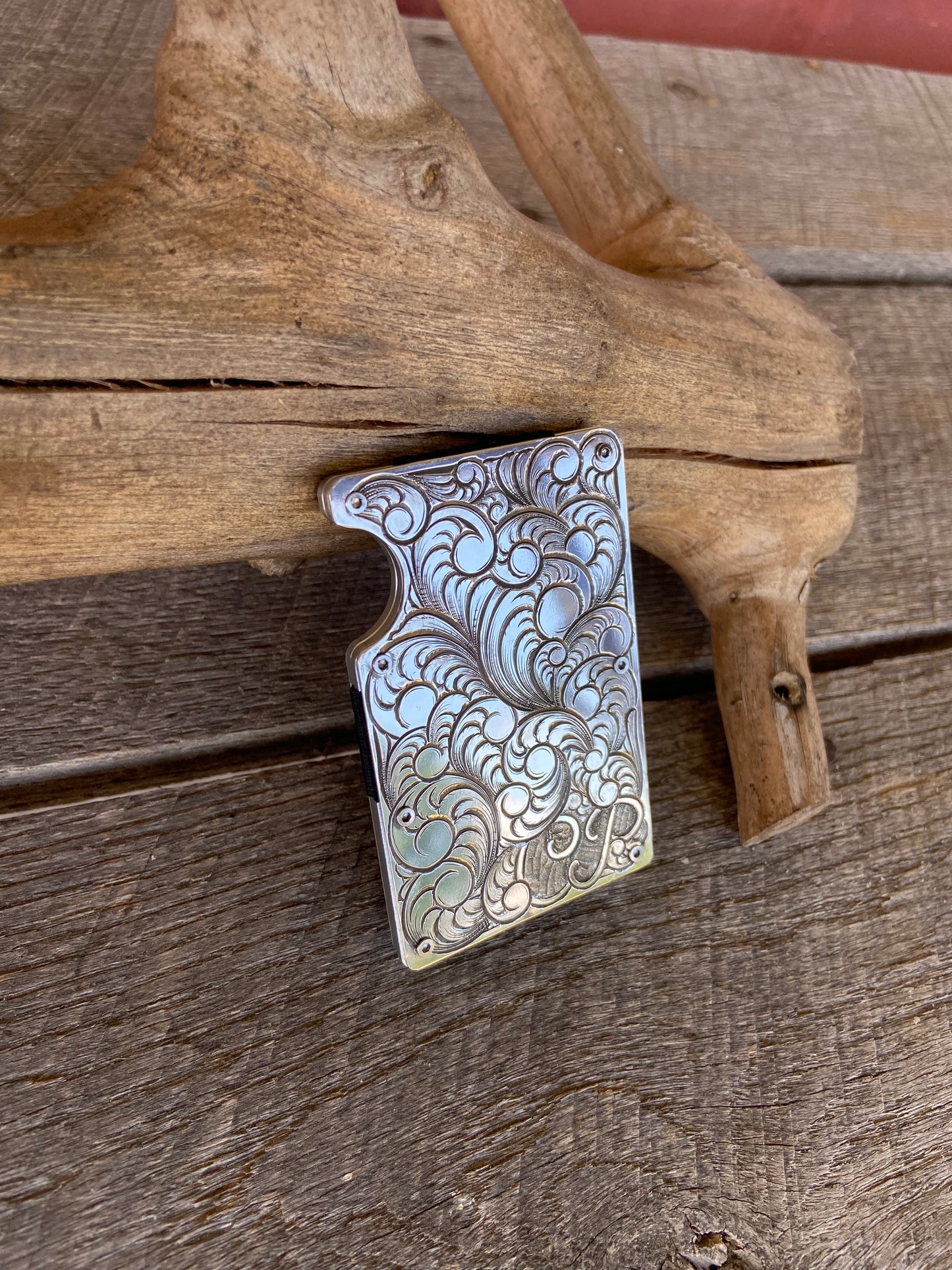Silver Money Clip Wallet